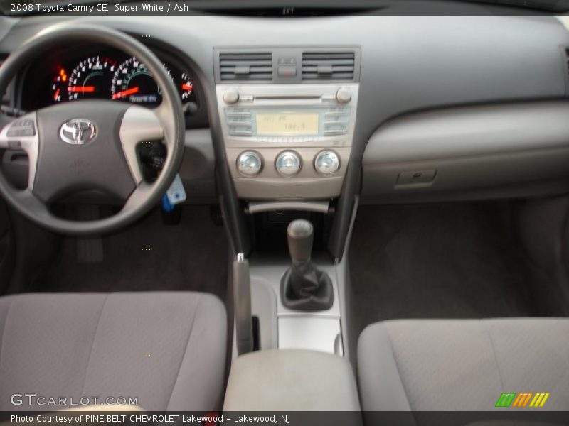 Super White / Ash 2008 Toyota Camry CE