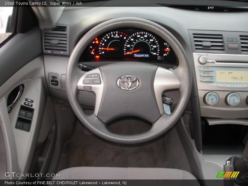 Super White / Ash 2008 Toyota Camry CE