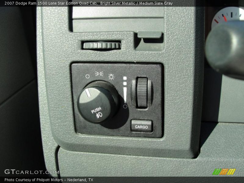 Bright Silver Metallic / Medium Slate Gray 2007 Dodge Ram 1500 Lone Star Edition Quad Cab
