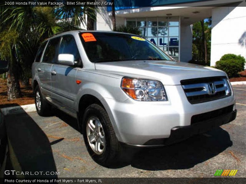 Billet Silver Metallic / Gray 2008 Honda Pilot Value Package