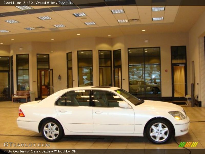 Crystal White / Cashmere 2004 Lexus LS 430