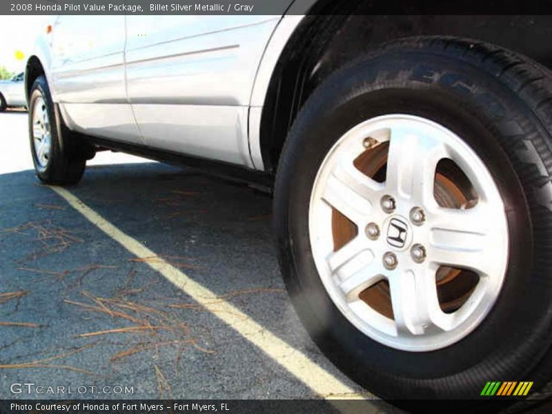 Billet Silver Metallic / Gray 2008 Honda Pilot Value Package