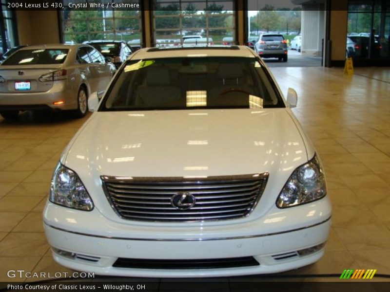 Crystal White / Cashmere 2004 Lexus LS 430