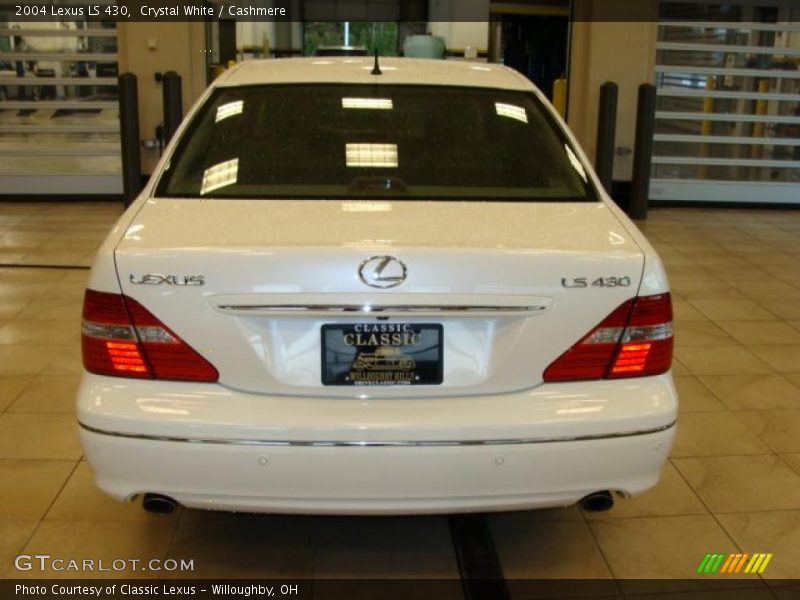 Crystal White / Cashmere 2004 Lexus LS 430
