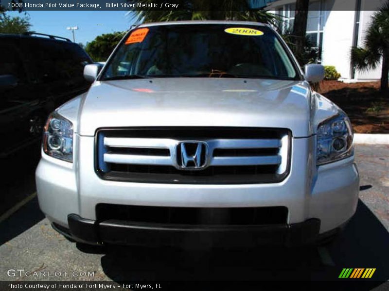 Billet Silver Metallic / Gray 2008 Honda Pilot Value Package