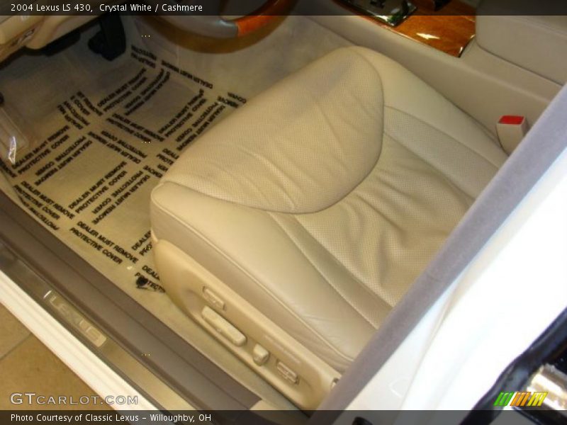 Crystal White / Cashmere 2004 Lexus LS 430