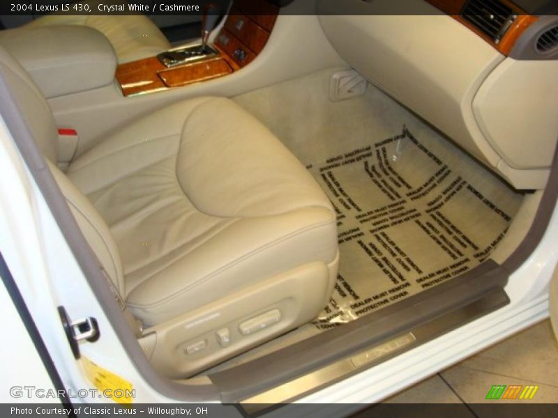 Crystal White / Cashmere 2004 Lexus LS 430
