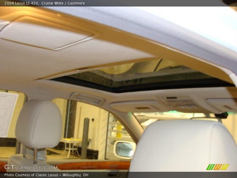 Crystal White / Cashmere 2004 Lexus LS 430