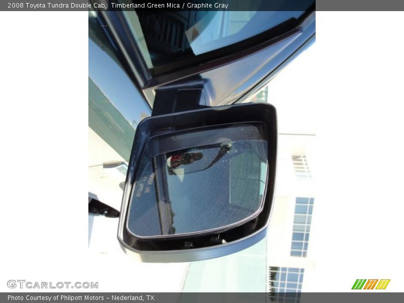 Timberland Green Mica / Graphite Gray 2008 Toyota Tundra Double Cab