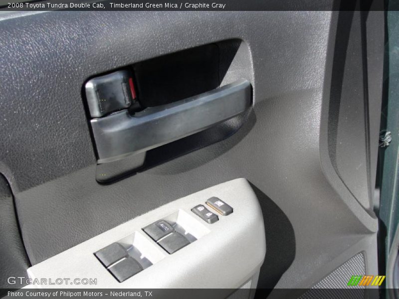Timberland Green Mica / Graphite Gray 2008 Toyota Tundra Double Cab