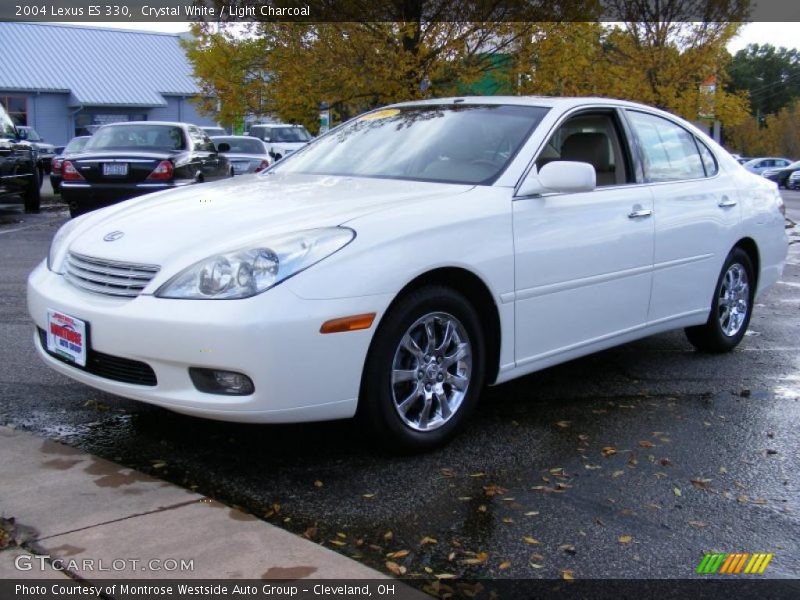 Crystal White / Light Charcoal 2004 Lexus ES 330