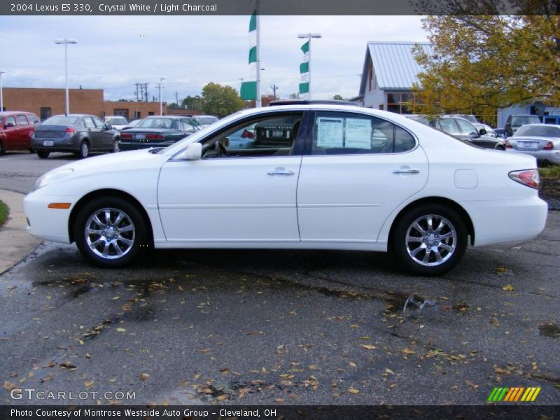 Crystal White / Light Charcoal 2004 Lexus ES 330