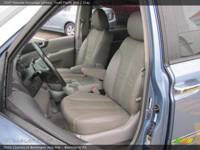 South Pacific Blue / Gray 2007 Hyundai Entourage Limited