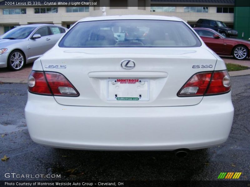 Crystal White / Light Charcoal 2004 Lexus ES 330