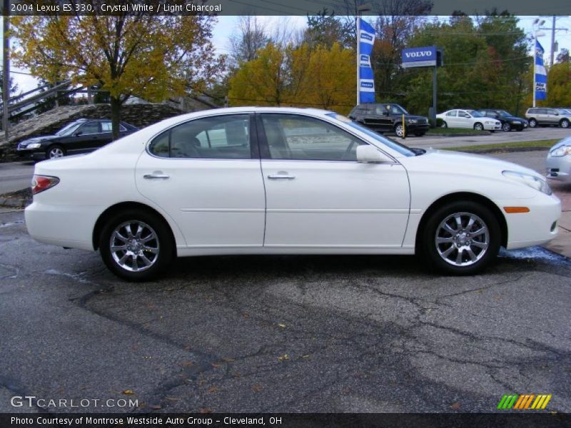 Crystal White / Light Charcoal 2004 Lexus ES 330
