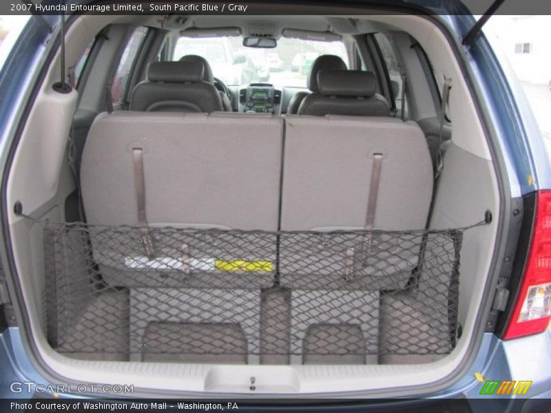 South Pacific Blue / Gray 2007 Hyundai Entourage Limited