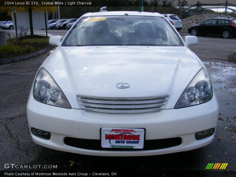Crystal White / Light Charcoal 2004 Lexus ES 330