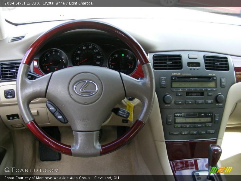 Crystal White / Light Charcoal 2004 Lexus ES 330