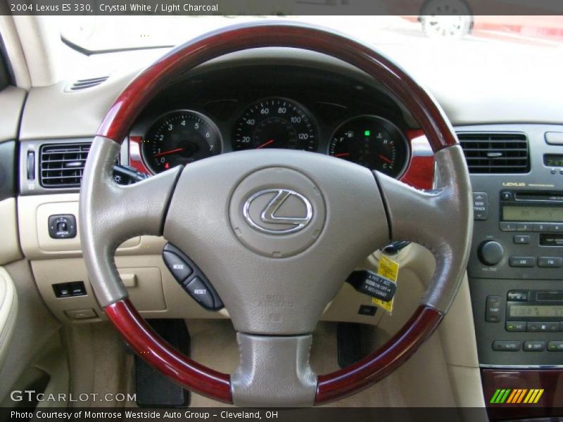 Crystal White / Light Charcoal 2004 Lexus ES 330