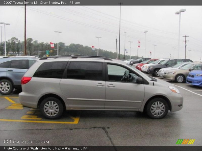 Silver Shadow Pearl / Stone 2007 Toyota Sienna LE