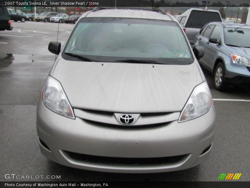 Silver Shadow Pearl / Stone 2007 Toyota Sienna LE