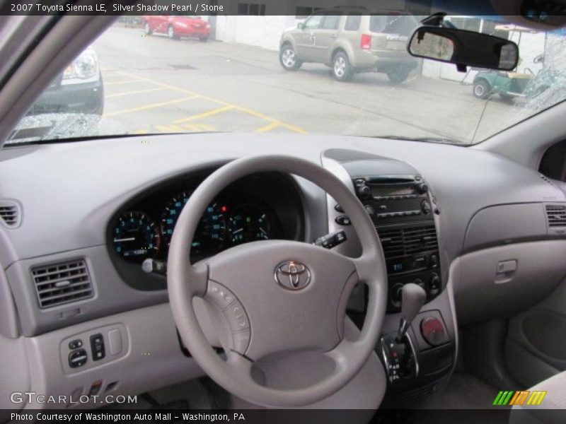 Silver Shadow Pearl / Stone 2007 Toyota Sienna LE