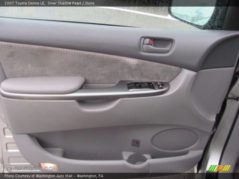 Silver Shadow Pearl / Stone 2007 Toyota Sienna LE