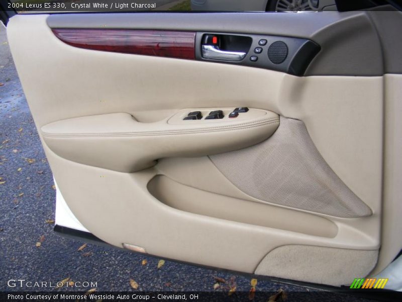 Crystal White / Light Charcoal 2004 Lexus ES 330