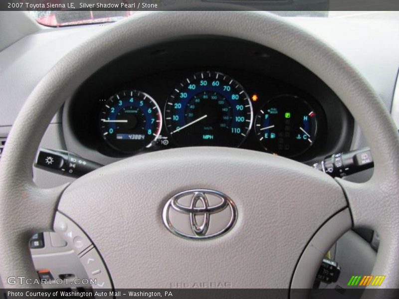 Silver Shadow Pearl / Stone 2007 Toyota Sienna LE