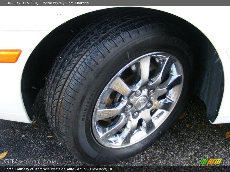 Crystal White / Light Charcoal 2004 Lexus ES 330
