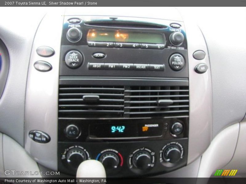 Silver Shadow Pearl / Stone 2007 Toyota Sienna LE