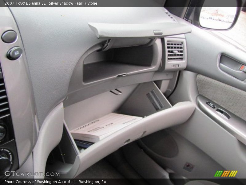 Silver Shadow Pearl / Stone 2007 Toyota Sienna LE