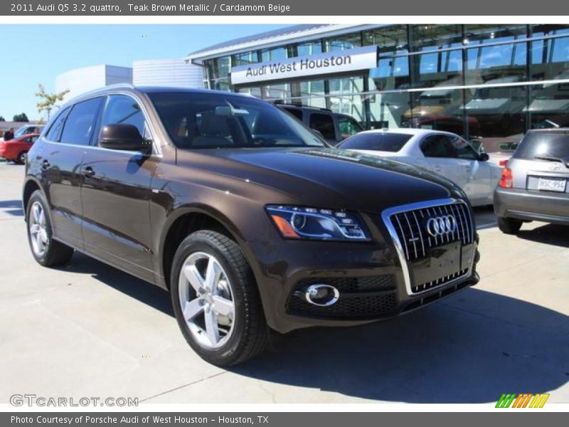 Teak Brown Metallic / Cardamom Beige 2011 Audi Q5 3.2 quattro