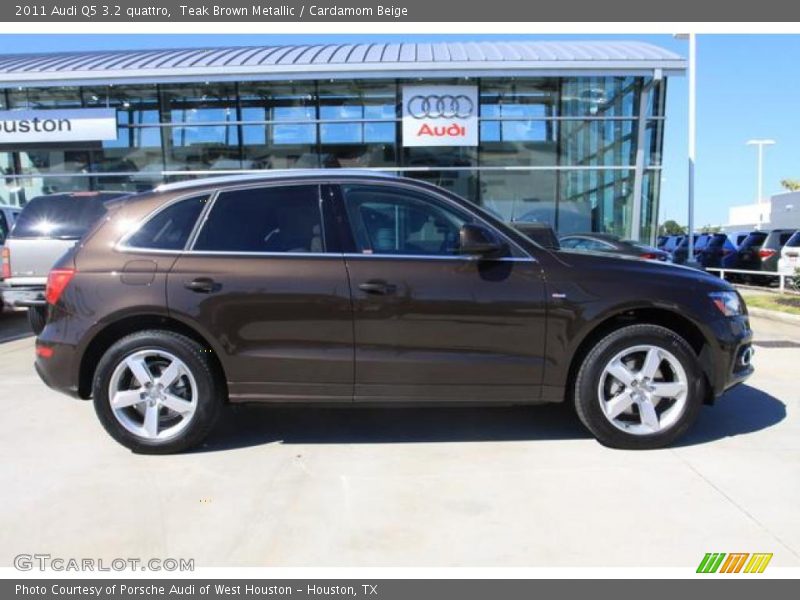 Teak Brown Metallic / Cardamom Beige 2011 Audi Q5 3.2 quattro