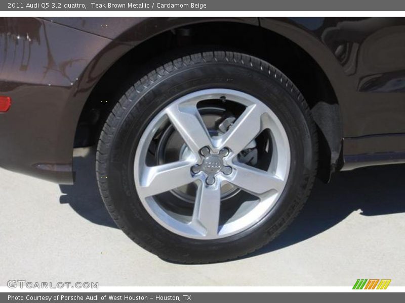 Teak Brown Metallic / Cardamom Beige 2011 Audi Q5 3.2 quattro