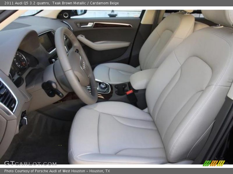 Teak Brown Metallic / Cardamom Beige 2011 Audi Q5 3.2 quattro
