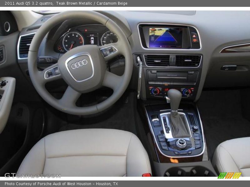 Teak Brown Metallic / Cardamom Beige 2011 Audi Q5 3.2 quattro
