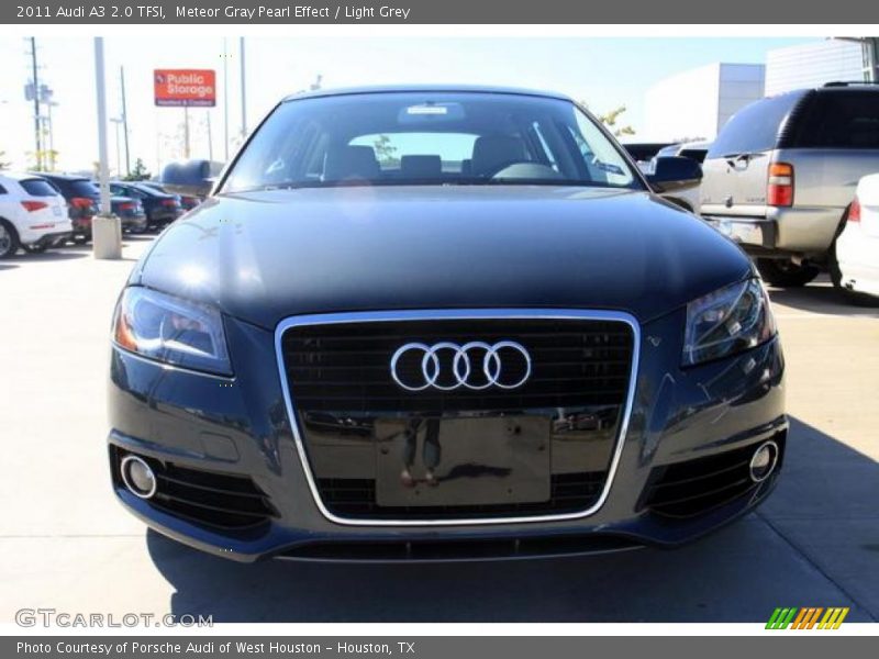Meteor Gray Pearl Effect / Light Grey 2011 Audi A3 2.0 TFSI