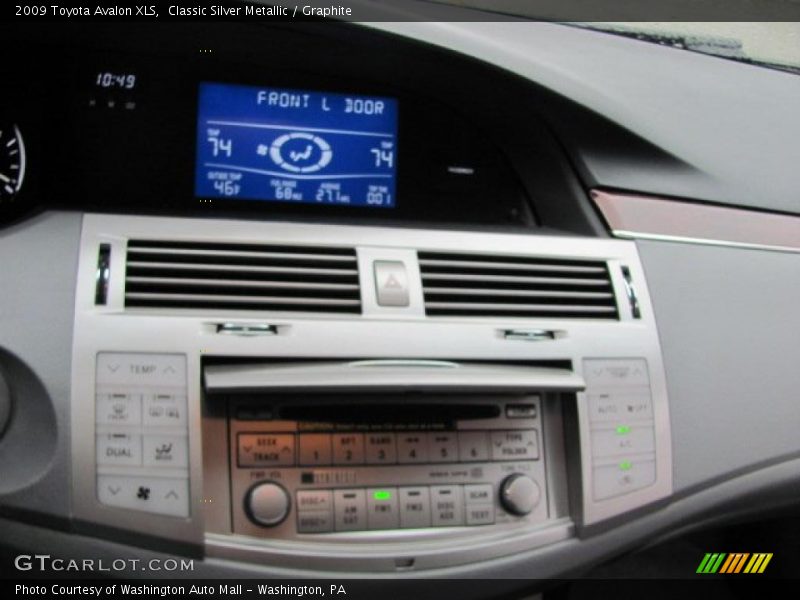 Classic Silver Metallic / Graphite 2009 Toyota Avalon XLS
