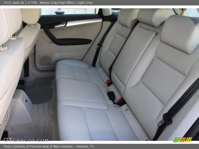 Meteor Gray Pearl Effect / Light Grey 2011 Audi A3 2.0 TFSI