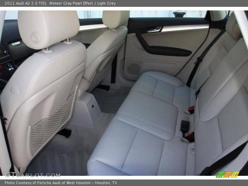 Meteor Gray Pearl Effect / Light Grey 2011 Audi A3 2.0 TFSI