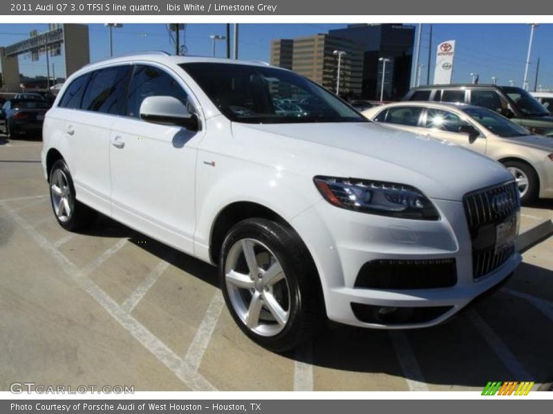 Ibis White / Limestone Grey 2011 Audi Q7 3.0 TFSI S line quattro