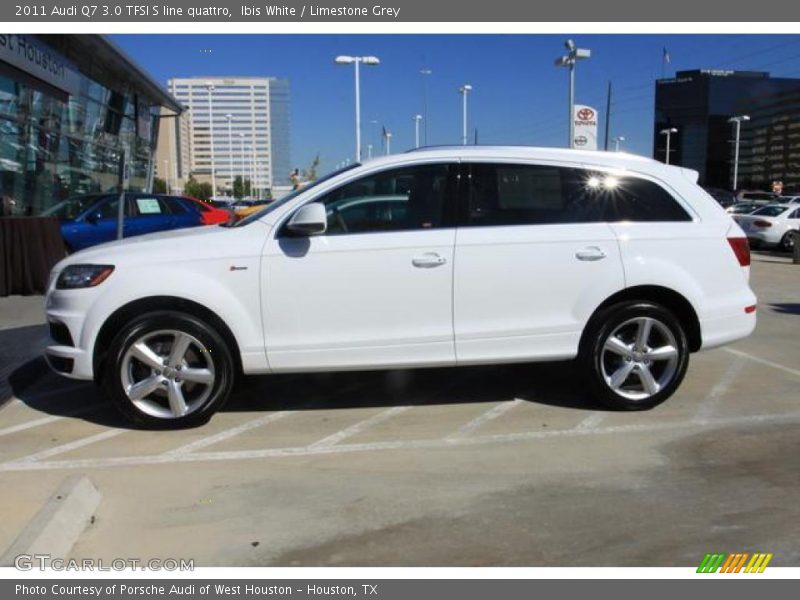 Ibis White / Limestone Grey 2011 Audi Q7 3.0 TFSI S line quattro