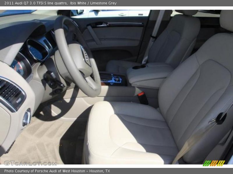 Ibis White / Limestone Grey 2011 Audi Q7 3.0 TFSI S line quattro