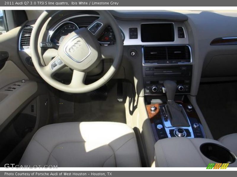 Ibis White / Limestone Grey 2011 Audi Q7 3.0 TFSI S line quattro