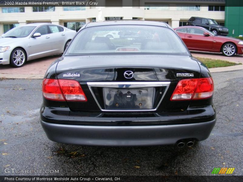 Brilliant Black / Gray 2002 Mazda Millenia Premium