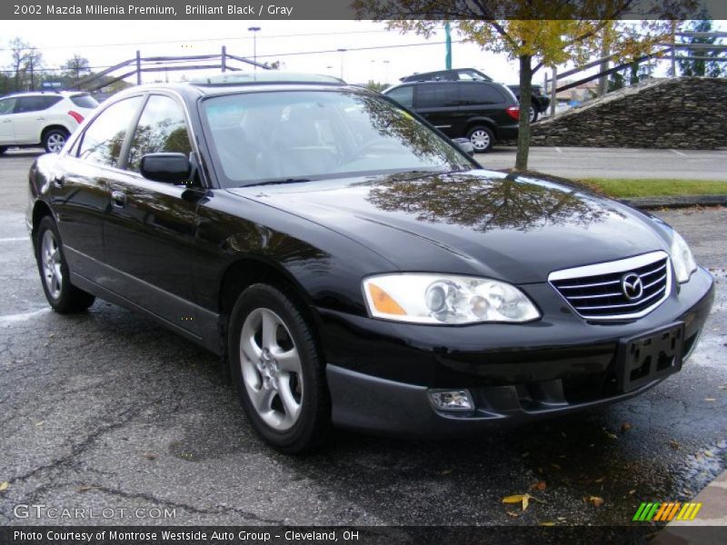 Brilliant Black / Gray 2002 Mazda Millenia Premium