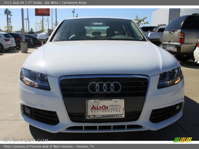 Ibis White / Cardamom Beige 2011 Audi A4 2.0T Sedan