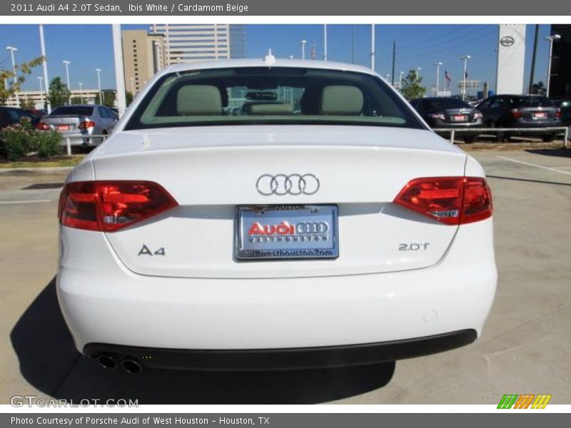 Ibis White / Cardamom Beige 2011 Audi A4 2.0T Sedan