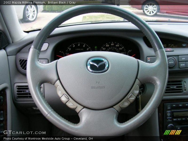 Brilliant Black / Gray 2002 Mazda Millenia Premium